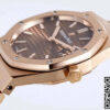 Replica Audemars Piguet Royal Oak Quartz 33MM 67650OR.OO.1261OR.01 11 Best Edition ZF Factory Brown Dial