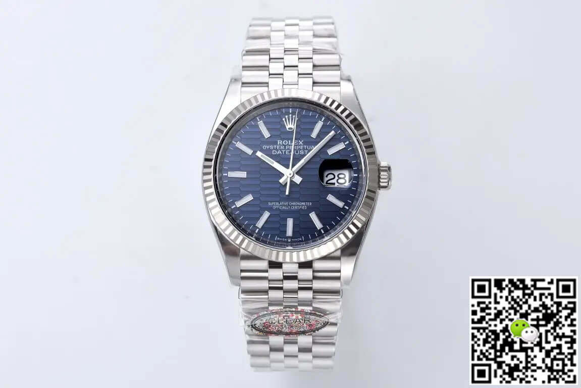 Replica Rolex Datejust 36MM M126234-0049 11 Best Edition Clean Factory Blue Dial