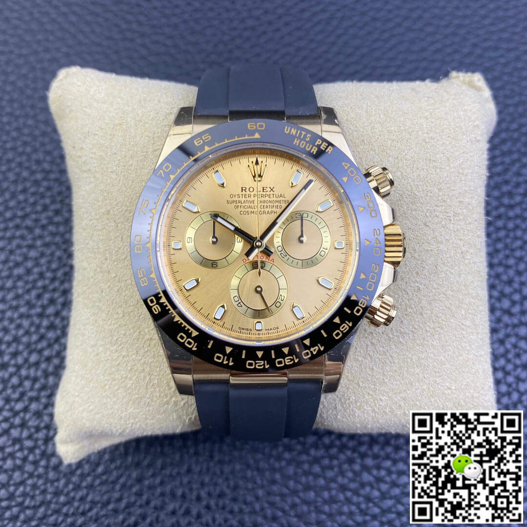 Replica Rolex Daytona M116518ln-0042 11 Best Edition BT Factory Champagne Dial