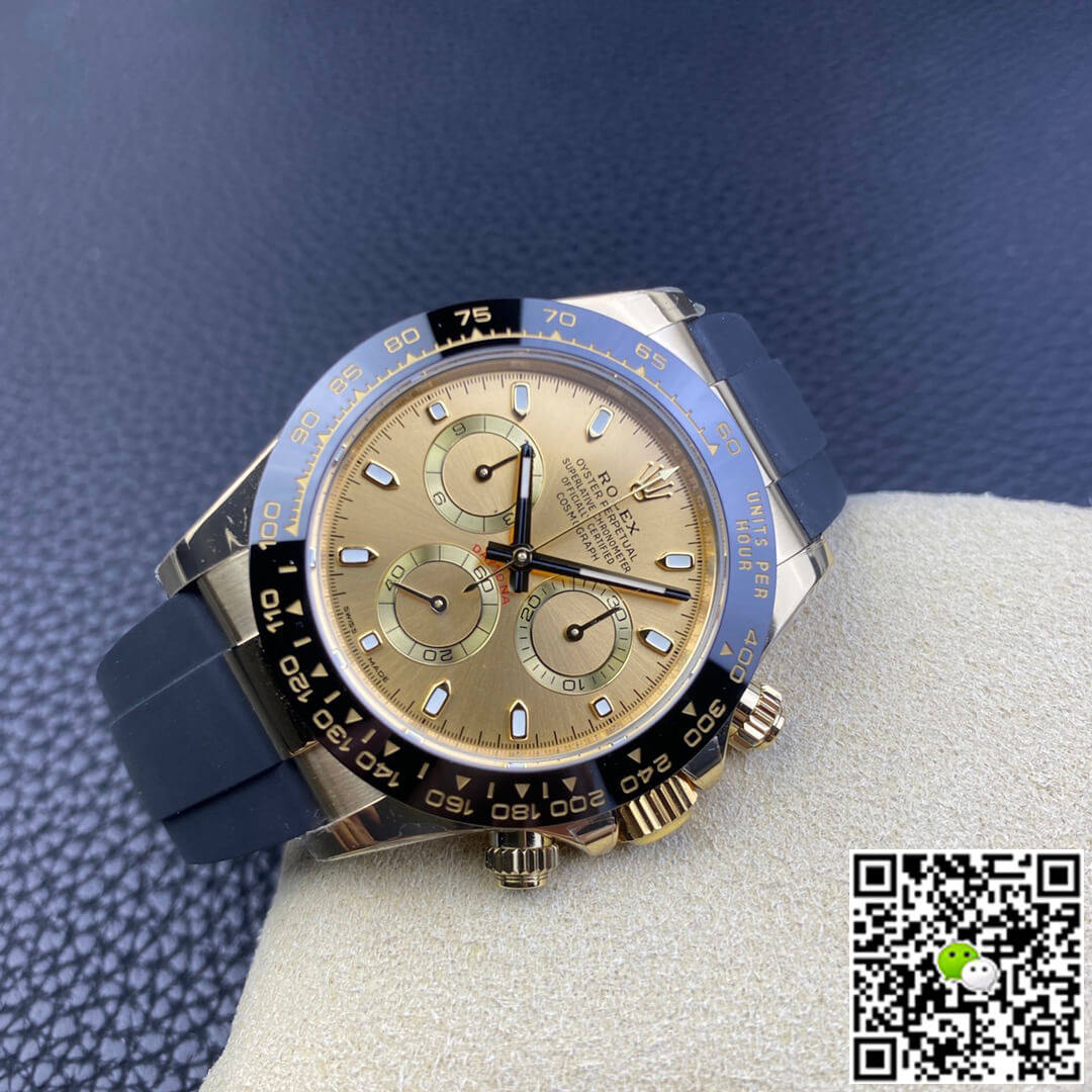 Replica Rolex Daytona M116518ln-0042 11 Best Edition BT Factory Champagne Dial