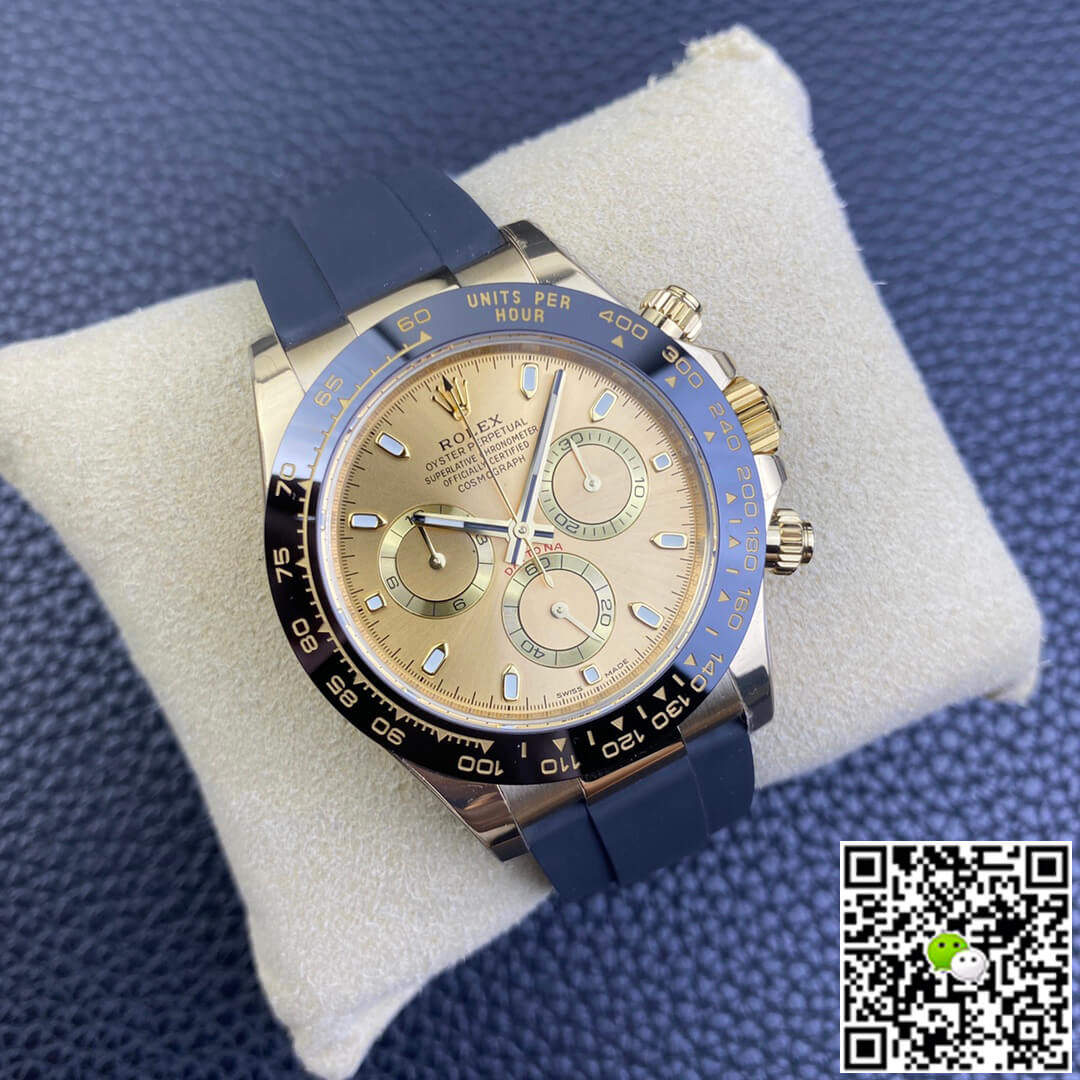 Replica Rolex Daytona M116518ln-0042 11 Best Edition BT Factory Champagne Dial