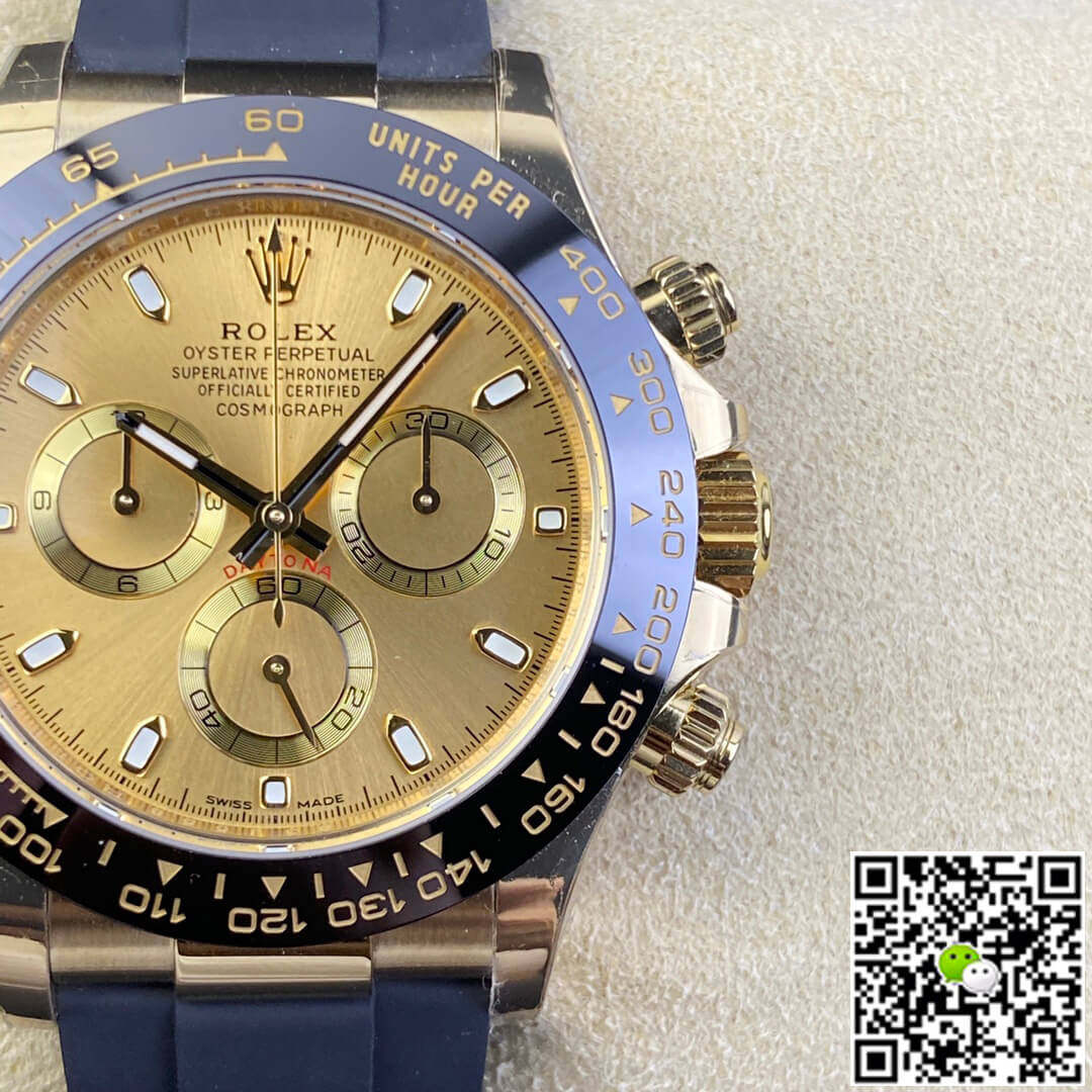 Replica Rolex Daytona M116518ln-0042 11 Best Edition BT Factory Champagne Dial