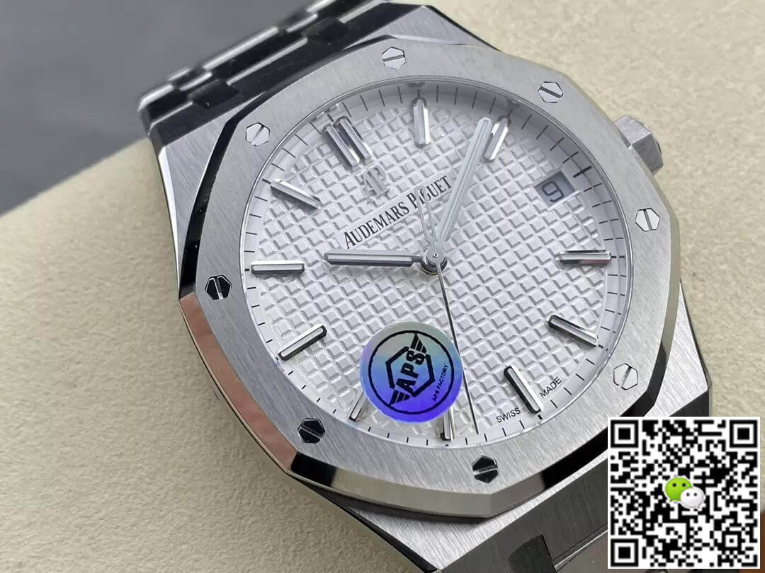 Replica Audemars Piguet Royal Oak 15500ST.OO.1220ST.04 11 Best Edition APS Factory White Dial