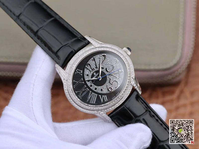 Replica Audemars Piguet Millenary Lady Watch 77302BC.ZZ.D001CR.01 With Diamond 11 Best Edition Swiss Calibre 2325