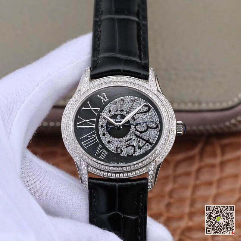 Replica Audemars Piguet Millenary Lady Watch 77302BC.ZZ.D001CR.01 With Diamond 11 Best Edition Swiss Calibre 2325