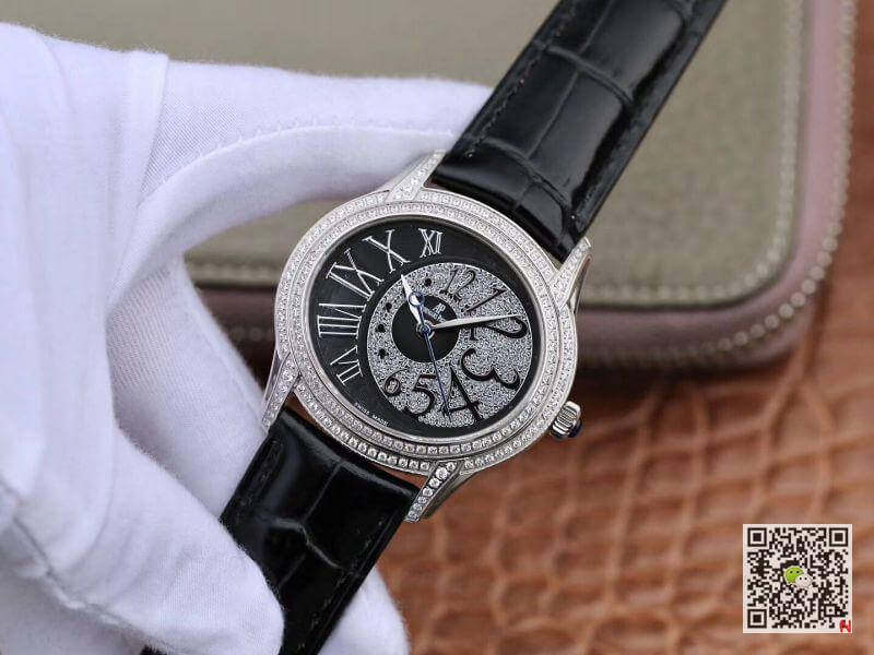 Replica Audemars Piguet Millenary Lady Watch 77302BC.ZZ.D001CR.01 With Diamond 11 Best Edition Swiss Calibre 2325