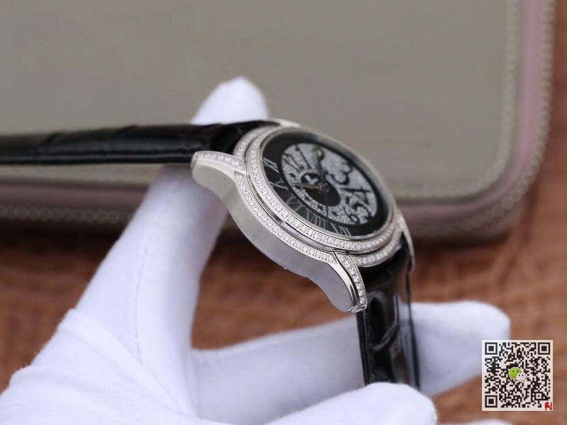 Replica Audemars Piguet Millenary Lady Watch 77302BC.ZZ.D001CR.01 With Diamond 11 Best Edition Swiss Calibre 2325