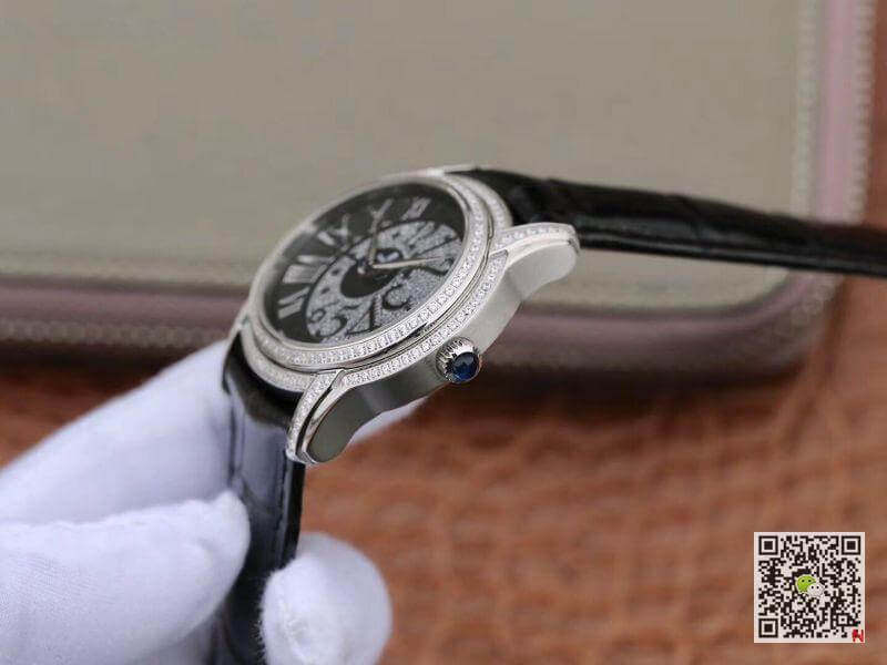 Replica Audemars Piguet Millenary Lady Watch 77302BC.ZZ.D001CR.01 With Diamond 11 Best Edition Swiss Calibre 2325