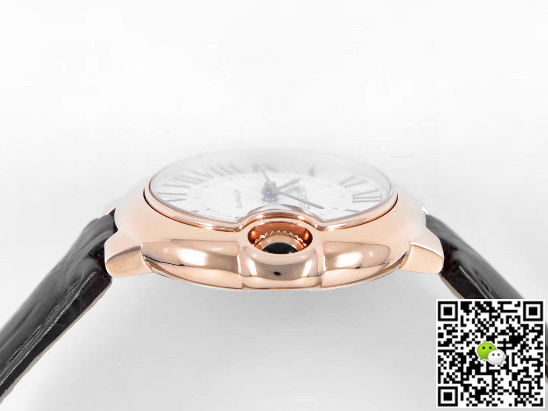 Replica Ballon Bleu De Cartier 33MM W6920069 11 Best Edition AF Factory Rose Gold Case