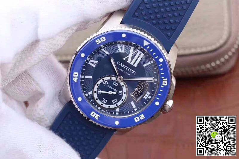 Replica Calibre De Cartier Diver WSCA0011 JF Factory 11 Best Edition Swiss ETA2836-2