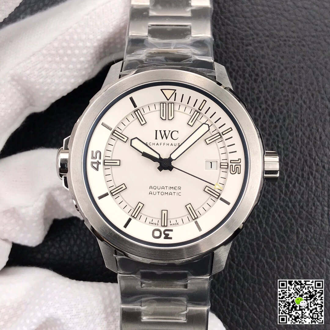 Replica IWC Aquatimer IW329004 11 Best Edition V6 Factory Silver White Dial