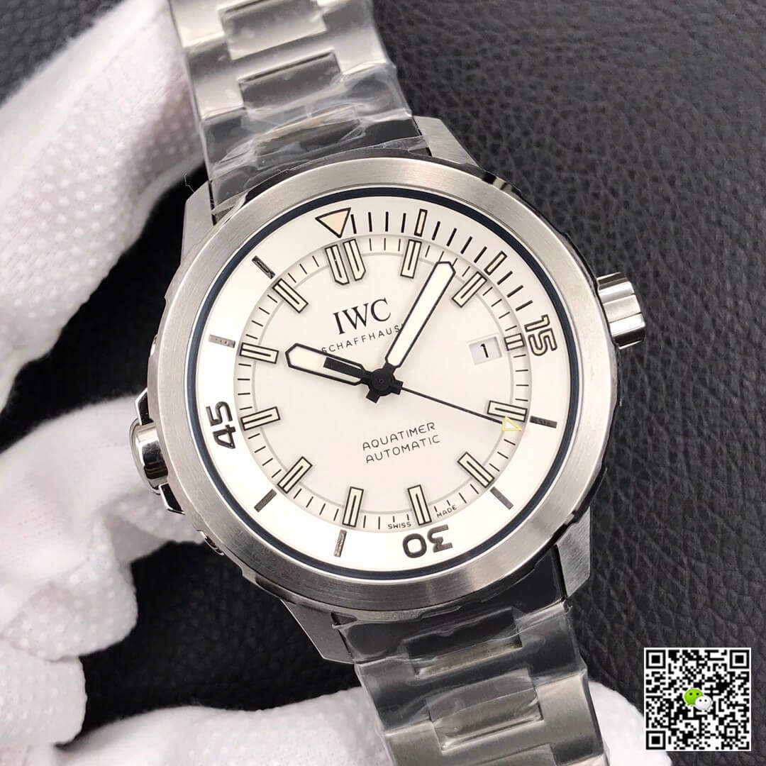 Replica IWC Aquatimer IW329004 11 Best Edition V6 Factory Silver White Dial