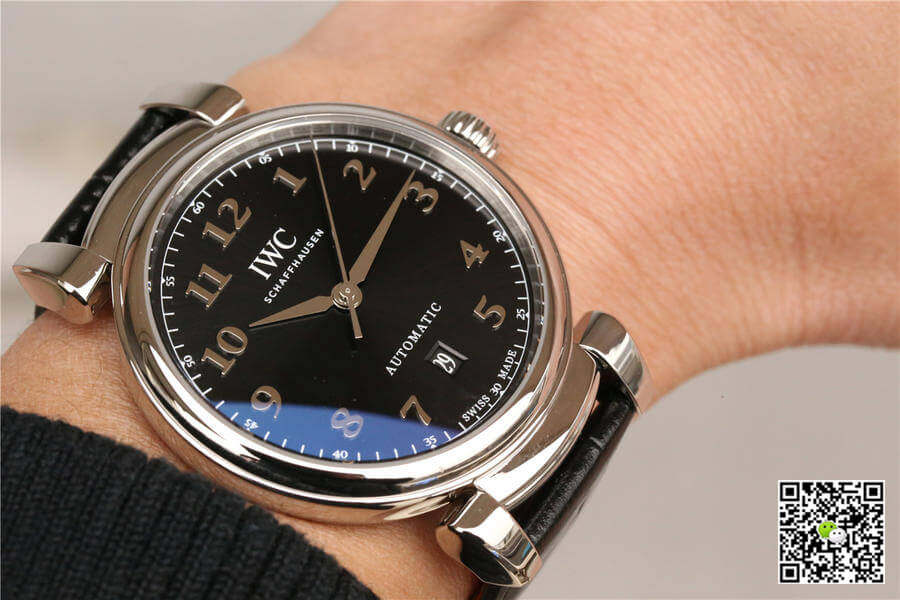 Replica IWC Da Vinci IW356601 11 Best Edition MKS Factory Black Dial