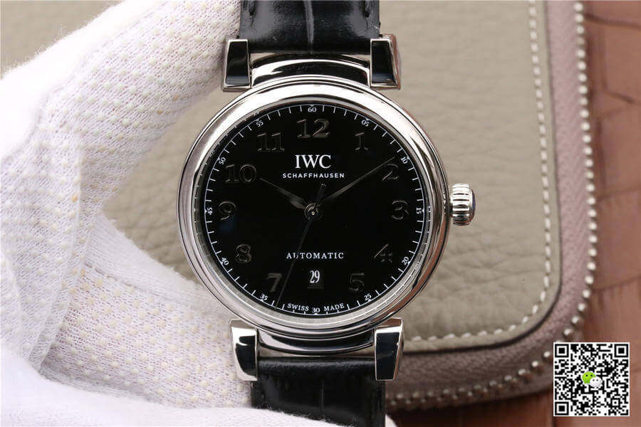 Replica IWC Da Vinci IW356601 11 Best Edition MKS Factory Black Dial