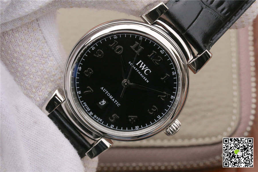 Replica IWC Da Vinci IW356601 11 Best Edition MKS Factory Black Dial