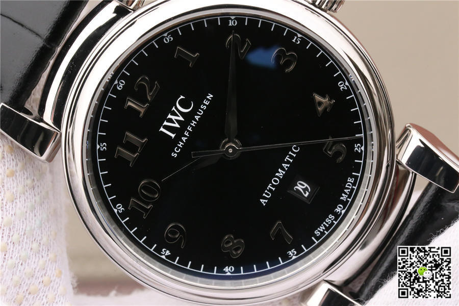 Replica IWC Da Vinci IW356601 11 Best Edition MKS Factory Black Dial