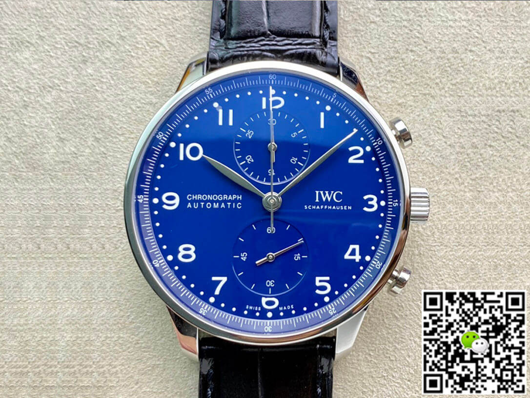 Replica IWC Portugieser IW371601 11 Best Edition ZF Factory Blue Dial