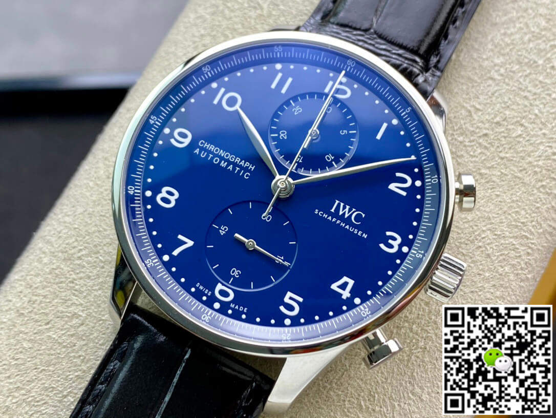 Replica IWC Portugieser IW371601 11 Best Edition ZF Factory Blue Dial