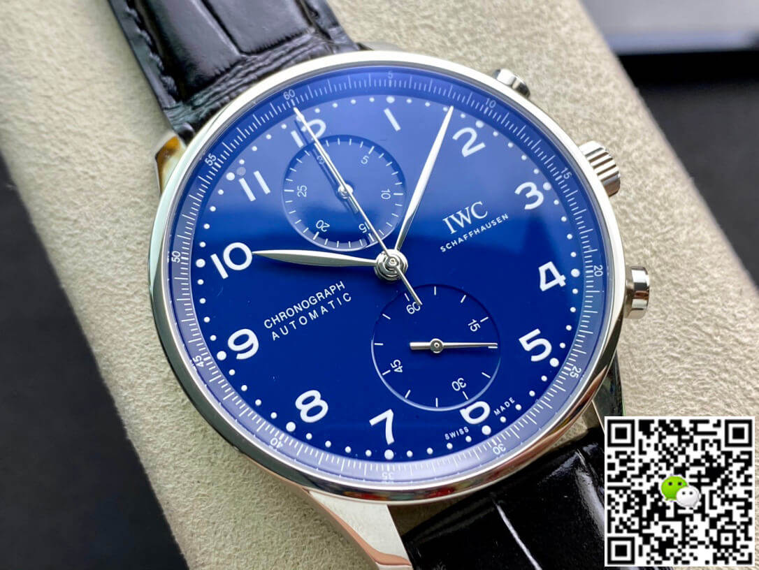 Replica IWC Portugieser IW371601 11 Best Edition ZF Factory Blue Dial