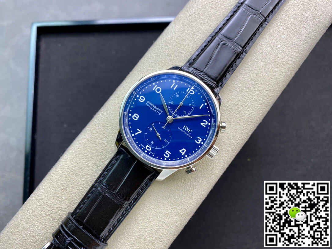 Replica IWC Portugieser IW371601 11 Best Edition ZF Factory Blue Dial