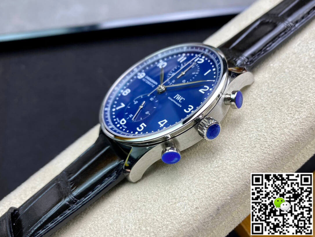 Replica IWC Portugieser IW371601 11 Best Edition ZF Factory Blue Dial