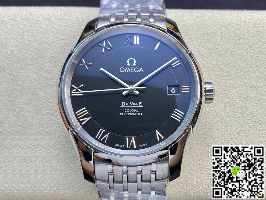 Replica Omega De Ville 431.10.41.21.01.001 11 Best Edition VS Factory Black Dial