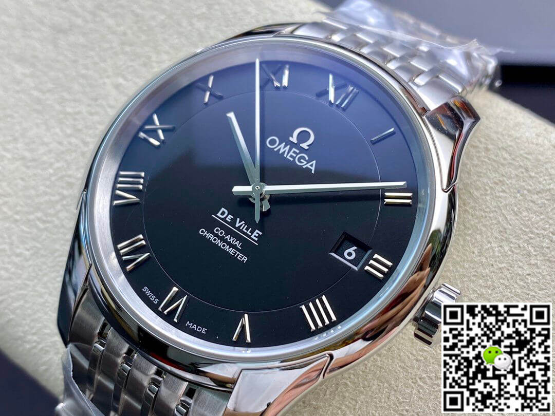 Replica Omega De Ville 431.10.41.21.01.001 11 Best Edition VS Factory Black Dial