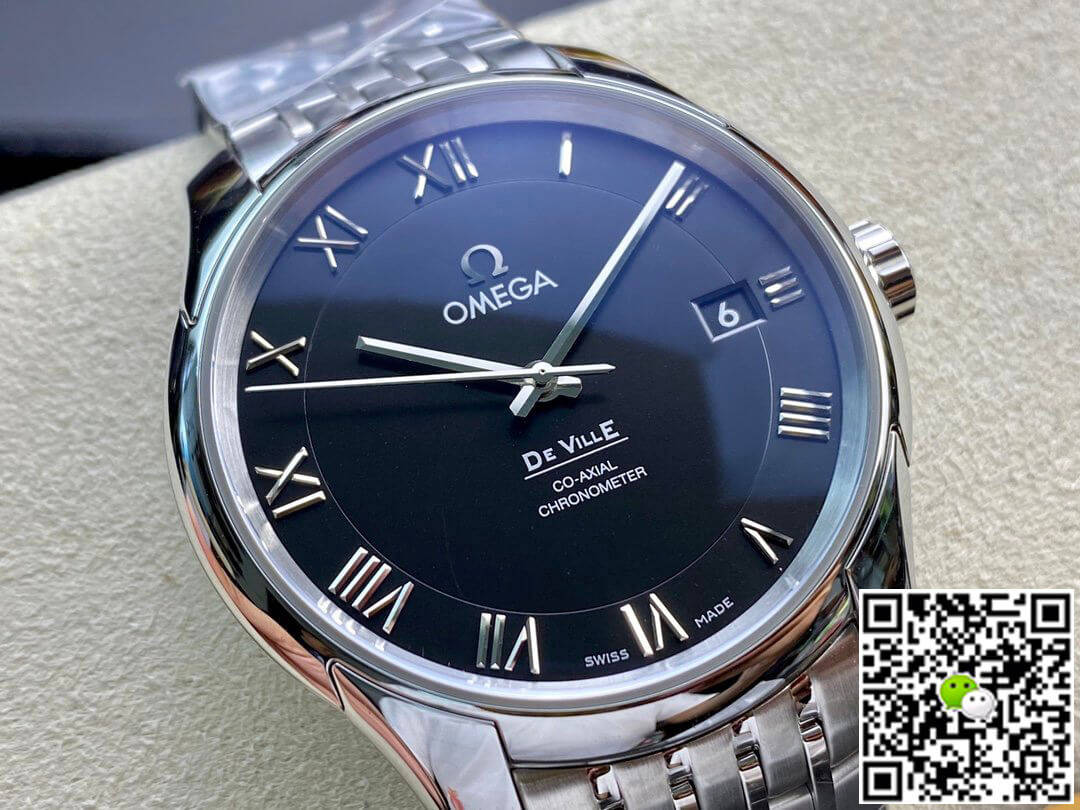 Replica Omega De Ville 431.10.41.21.01.001 11 Best Edition VS Factory Black Dial