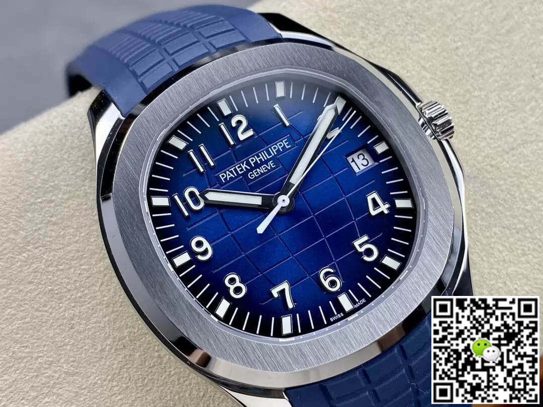 Replica Patek Philippe Aquanaut 5168G-001 11 Best Edition 3K Factory V2 Version Blue Dial