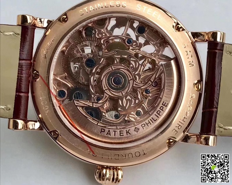 Replica Patek Philippe Tourbillon Sapphire 11 Best Edition Rose Gold Swiss Tourbillon