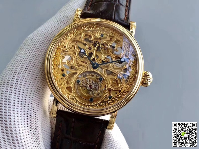 Replica Patek Philippe Tourbillon P83000 11 Best Edition Yellow Gold Swiss Tourbillon