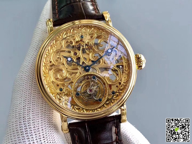 Replica Patek Philippe Tourbillon P83000 11 Best Edition Yellow Gold Swiss Tourbillon