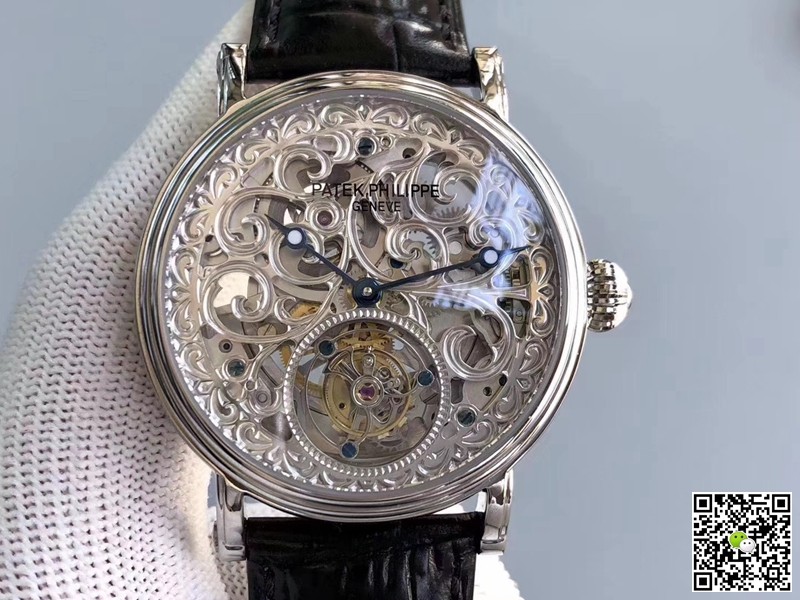 Replica Patek Philippe Tourbillon P83000 11 Best Edition Silver Dial Swiss Tourbillon