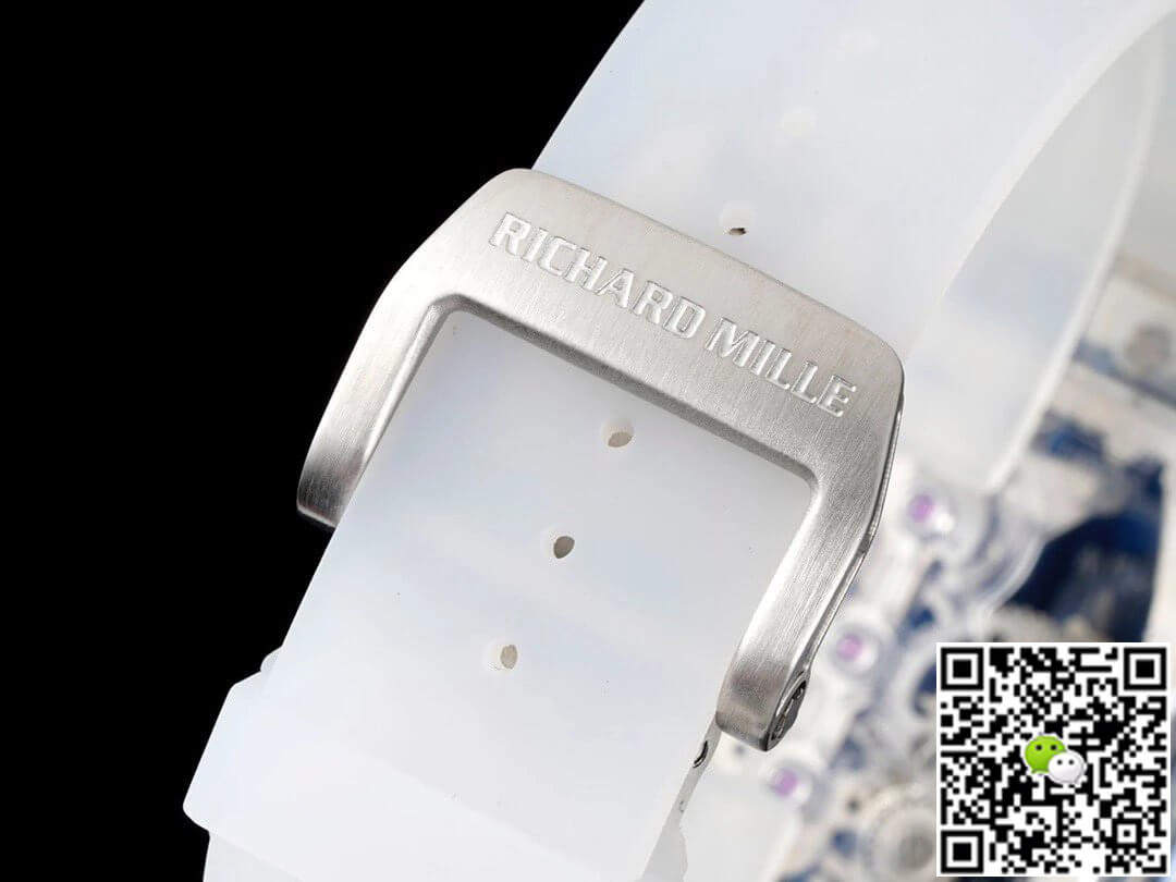 Replica Richard Mille RM 56-01 Tourbillon 11 Best Edition RM Factory Transparent Skeleton Dial