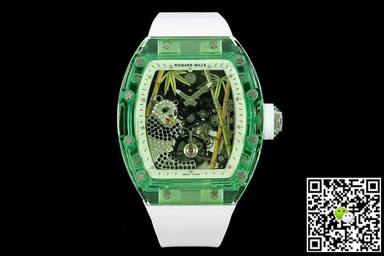 Replica Richard Mille RM26-01 Tourbillon 11 Best Edition RM Factory Green Skeleton Dial