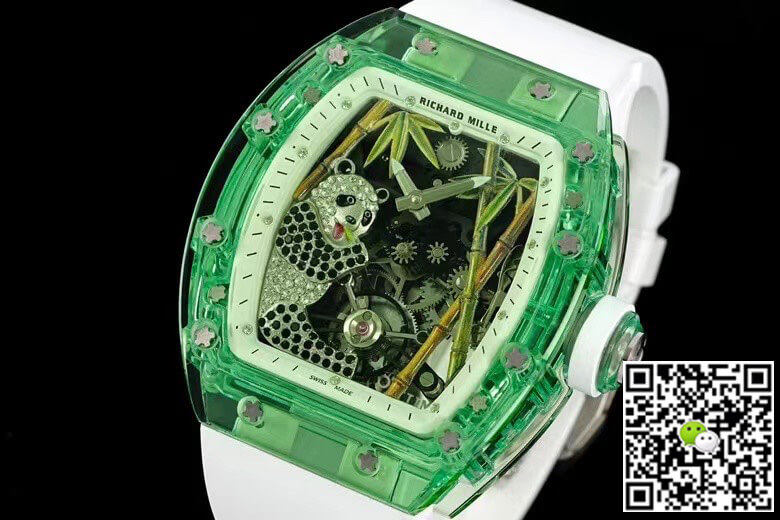 Replica Richard Mille RM26-01 Tourbillon 11 Best Edition RM Factory Green Skeleton Dial