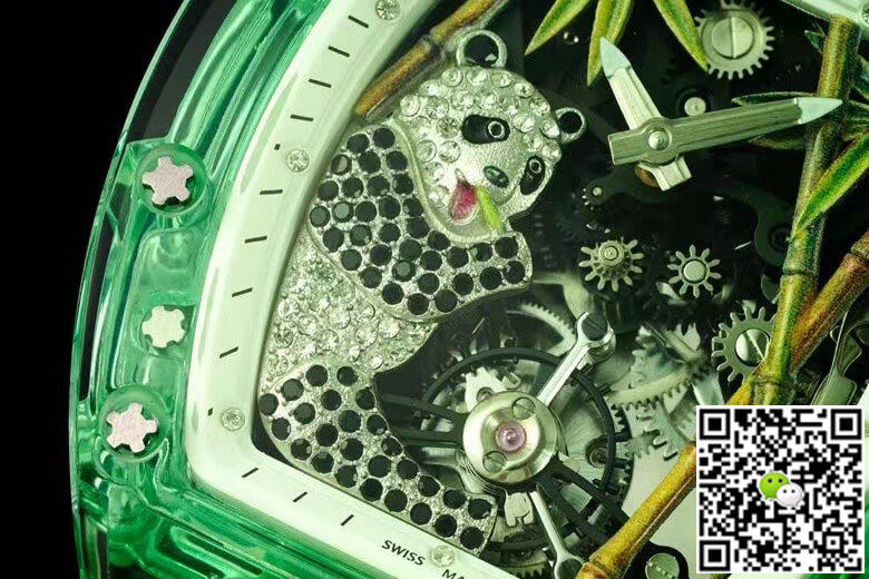 Replica Richard Mille RM26-01 Tourbillon 11 Best Edition RM Factory Green Skeleton Dial