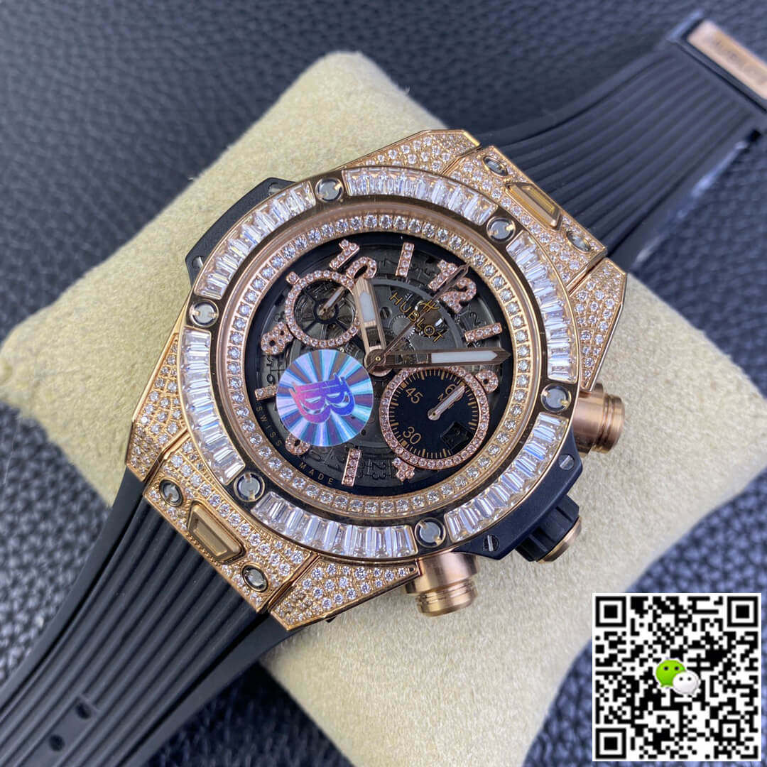 Replica Hublot BIG BANG Unico 421.OX.1180.RX.0904 11 Best Edition BB Factory Diamond Case