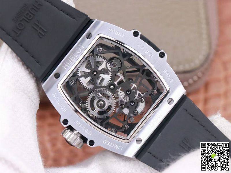 Replica Hublot Masterpiece Tourbillon 906.NX.0129.VR.AES13 11 Best Edition JB Factory White Hour Swiss HUB 9006