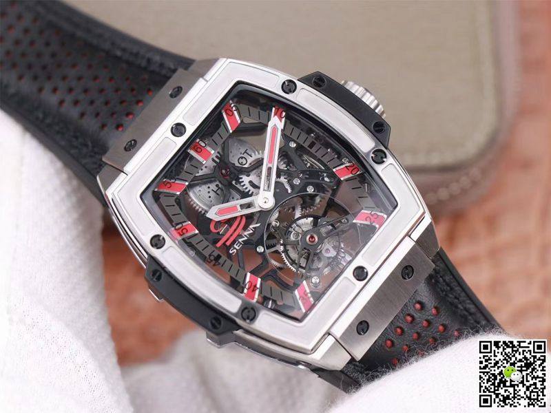 Replica Hublot Masterpiece Tourbillon 906.NX.0129.VR.AES13 11 Best Edition JB Factory Red Hour Swiss HUB 9006