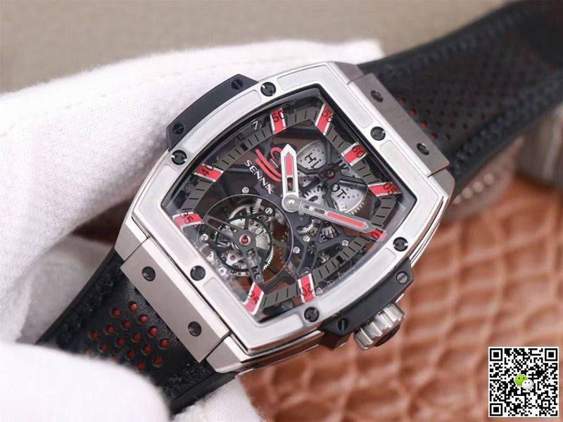 Replica Hublot Masterpiece Tourbillon 906.NX.0129.VR.AES13 11 Best Edition JB Factory Red Hour Swiss HUB 9006