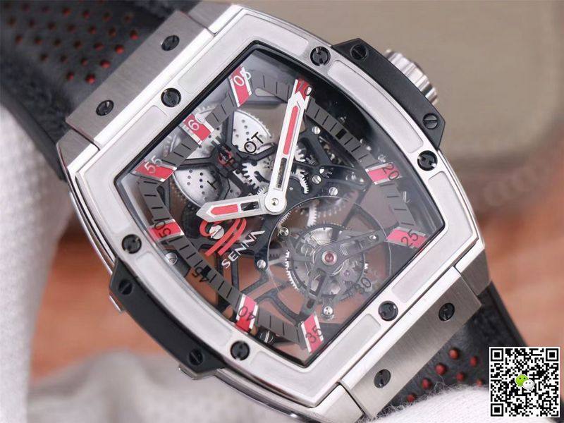 Replica Hublot Masterpiece Tourbillon 906.NX.0129.VR.AES13 11 Best Edition JB Factory Red Hour Swiss HUB 9006