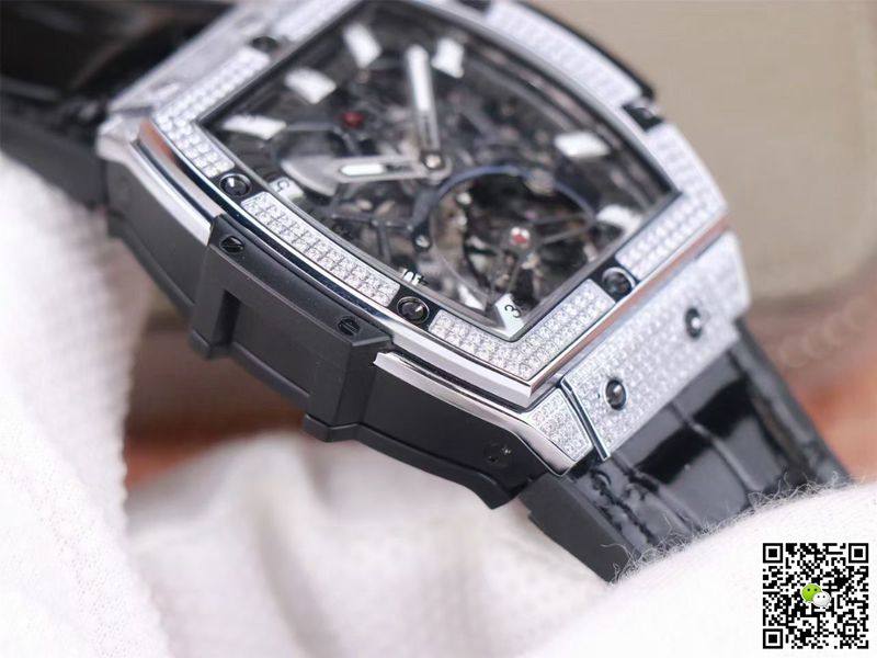 Replica Hublot Masterpiece Tourbillon 906.NX.0129.VR.AES13 11 Best Edition JB Factory Diamond Swiss HUB 9006