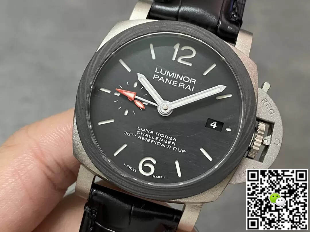 Replica Panerai Luminor PAM01096 11 Best Edition VS Factory Black Dial