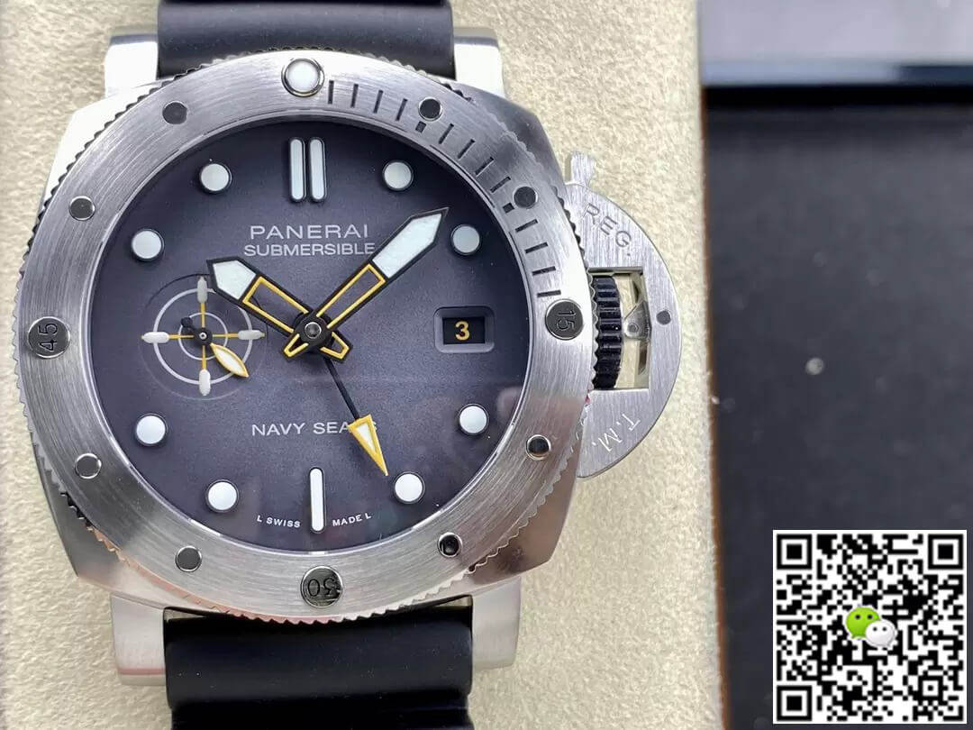 Replica Panerai Submersible PAM1323 11 Best Edition VS Factory Gray Dial