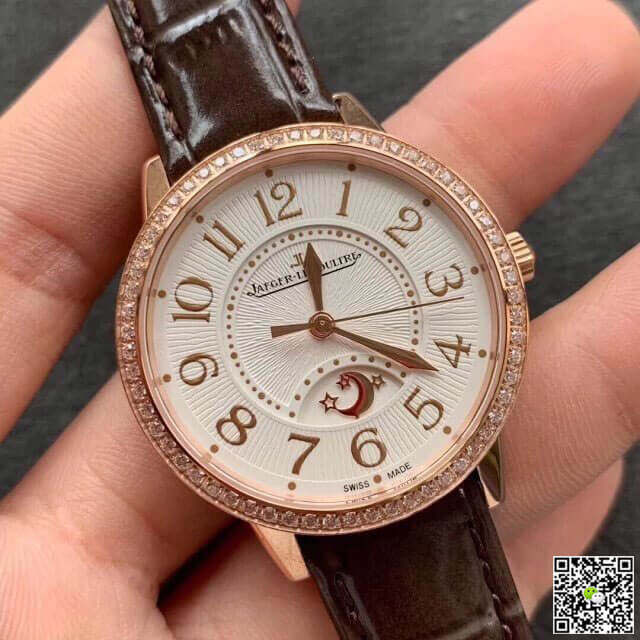 Replica Jaeger LeCoultre Rendez Vous 3442440 11 Best Edition ZF Factory Rose Gold