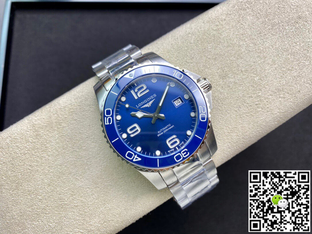 Replica Longines HydroConquest L3.841.4.96.6 11 Best Edition ZF Factory blue dial Swiss L888.2