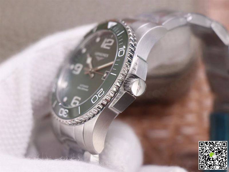 Replica Longines Hydroconquest L3.781.4.06.6 11 Best Edition ZF Factory Green Dial Swiss L888.2