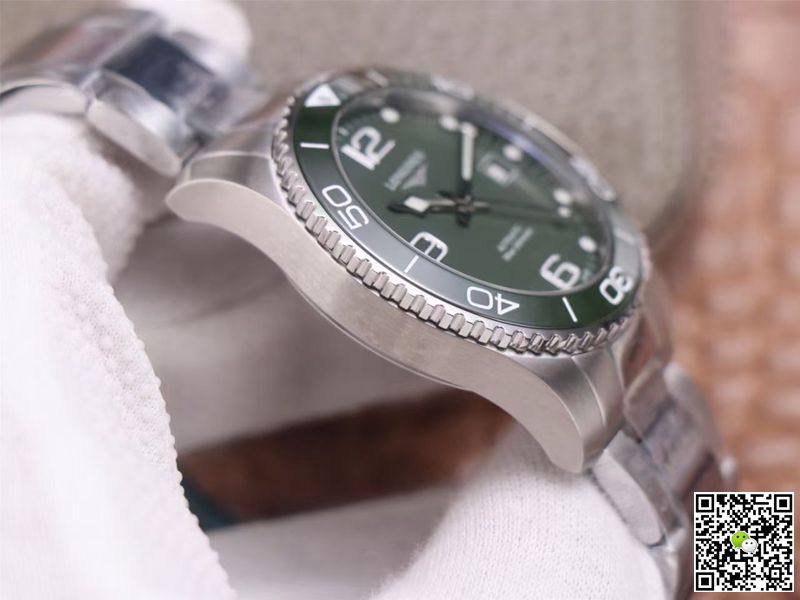 Replica Longines Hydroconquest L3.781.4.06.6 11 Best Edition ZF Factory Green Dial Swiss L888.2