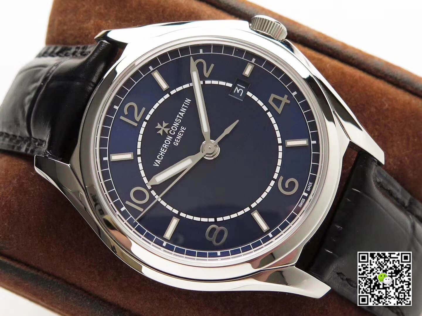 Replica Vacheron Constantin Fiftysix 4600E000A-B487 11 Best Edition ZF Factory Blue Dial